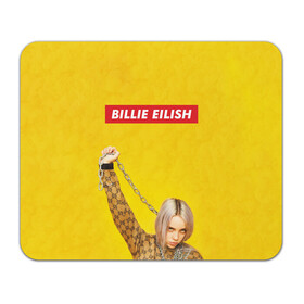 Коврик для мышки прямоугольный с принтом Billie Eilish , натуральный каучук | размер 230 х 185 мм; запечатка лицевой стороны | billie eilish | lovely | music | ocean eyes | pop | билли айлиш | девушка | музыка | океан | поп | эйлиш | элиш