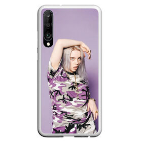 Чехол для Honor P30 с принтом Billie Eilish , Силикон | Область печати: задняя сторона чехла, без боковых панелей | billie eilish | lovely | music | ocean eyes | pop | билли айлиш | девушка | музыка | океан | поп | эйлиш | элиш