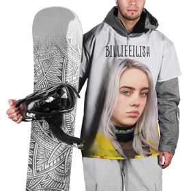 Накидка на куртку 3D с принтом BillieEilish , 100% полиэстер |  | Тематика изображения на принте: billie eilish | lovely | music | ocean eyes | pop | билли айлиш | девушка | музыка | океан | поп | эйлиш | элиш