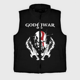 Мужской жилет утепленный 3D с принтом God of War ,  |  | god of war | арес | афина | бог | бог войны | воин | генерал | гидра | кратос | призрак | спарта | татуировка