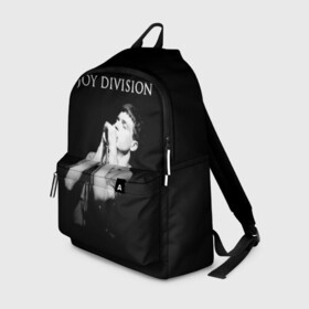 Рюкзак 3D с принтом Joy Division , 100% полиэстер | лямки с регулируемой длиной, сверху петелька, чтобы рюкзак можно было повесить на вешалку. Основное отделение закрывается на молнию, как и внешний карман. Внутри два дополнительных кармана, один из которых закрывается на молнию. По бокам два дополнительных кармашка | Тематика изображения на принте: ian curtis | joy division | joy division unknown pleasures | love will tear us apart | группы | иэн кёртис | пост панк | рок