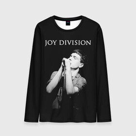 Мужской лонгслив 3D с принтом Joy Division , 100% полиэстер | длинные рукава, круглый вырез горловины, полуприлегающий силуэт | Тематика изображения на принте: ian curtis | joy division | joy division unknown pleasures | love will tear us apart | группы | иэн кёртис | пост панк | рок