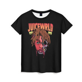 Женская футболка 3D с принтом Juice WRLD , 100% полиэфир ( синтетическое хлопкоподобное полотно) | прямой крой, круглый вырез горловины, длина до линии бедер | Тематика изображения на принте: dreams | jucie | juice | lucid | rap | world | wrld | американский | ворлд | врлд | джус | реп | репер | рэп | рэпер