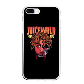 Чехол для iPhone 7Plus/8 Plus матовый с принтом Juice WRLD , Силикон | Область печати: задняя сторона чехла, без боковых панелей | dreams | jucie | juice | lucid | rap | world | wrld | американский | ворлд | врлд | джус | реп | репер | рэп | рэпер