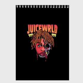 Скетчбук с принтом Juice WRLD , 100% бумага
 | 48 листов, плотность листов — 100 г/м2, плотность картонной обложки — 250 г/м2. Листы скреплены сверху удобной пружинной спиралью | Тематика изображения на принте: dreams | jucie | juice | lucid | rap | world | wrld | американский | ворлд | врлд | джус | реп | репер | рэп | рэпер