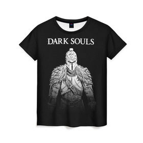 Женская футболка 3D с принтом Dark Souls , 100% полиэфир ( синтетическое хлопкоподобное полотно) | прямой крой, круглый вырез горловины, длина до линии бедер | dark souls | games | praise the sun | игры | компьютерные игры | рыцарь | тёмные души