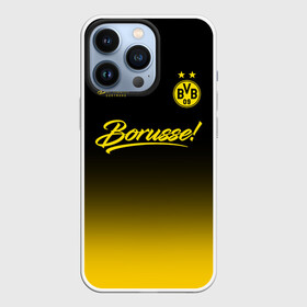Чехол для iPhone 13 Pro с принтом Боруссия Дортмунд ,  |  | Тематика изображения на принте: borusse | borussia | borussia dortmund | bvb | dortmund | schwarzgelben | боруссия | боруссия дортмунд | бундеслига | германия | дортмунд | дортмундcкая боруссия | жёлто ченрые | форма | футбол | футболист | футбольная