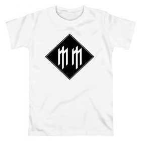 Мужская футболка хлопок с принтом Marilyn Manson , 100% хлопок | прямой крой, круглый вырез горловины, длина до линии бедер, слегка спущенное плечо. | alternative | alternative rock | glam rock | industrial | industrial rock | marilyn manson