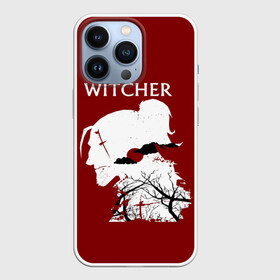 Чехол для iPhone 13 Pro с принтом The Witcher ,  |  | wild hunt | арбалет | ведьмак 3 | геральт | дикая | магия | охота | сказка | сфера | фэнтези | цири