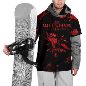 Накидка на куртку 3D с принтом The Witcher 3: Wild Hunt , 100% полиэстер |  | wild hunt | арбалет | ведьмак 3 | геральт | дикая | магия | охота | сказка | сфера | фэнтези | цири
