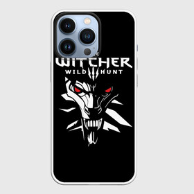 Чехол для iPhone 13 Pro с принтом The Witcher 3: Wild Hunt ,  |  | wild hunt | арбалет | ведьмак 3 | геральт | дикая | магия | охота | сказка | сфера | фэнтези | цири