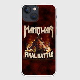 Чехол для iPhone 13 mini с принтом ManowaR final battle ,  |  | adams | demaio | eric | heavy | joey | metal | true | viking | адамс | викинг метал | димайо | метал | мифология | скандинавская | тяжёлый | хамзи | хеви метал