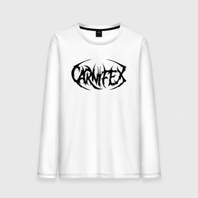 Мужской лонгслив хлопок с принтом Carnifex , 100% хлопок |  | carnifex | deathcore