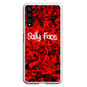 Чехол для Honor 20 с принтом Sally Face Bloody , Силикон | Область печати: задняя сторона чехла, без боковых панелей | Тематика изображения на принте: cтикер | game | larry | mask | new | sally face | sf | ангел | без маски | гизмо | девид | девочка | игра | казнь | компьютер | кровь | лари | ларри | лицемер | логотип | мальчик | маска | молнии | мрачная | на лице | надпись