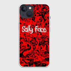 Чехол для iPhone 13 с принтом Sally Face Bloody ,  |  | cтикер | game | larry | mask | new | sally face | sf | ангел | без маски | гизмо | девид | девочка | игра | казнь | компьютер | кровь | лари | ларри | лицемер | логотип | мальчик | маска | молнии | мрачная | на лице | надпись