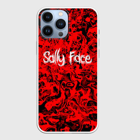 Чехол для iPhone 13 Pro Max с принтом Sally Face Bloody ,  |  | cтикер | game | larry | mask | new | sally face | sf | ангел | без маски | гизмо | девид | девочка | игра | казнь | компьютер | кровь | лари | ларри | лицемер | логотип | мальчик | маска | молнии | мрачная | на лице | надпись