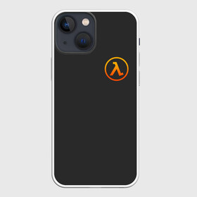 Чехол для iPhone 13 mini с принтом HALF LIFE ,  |  | aperture laboratorie | black mesa | gordon freeman | half life | half life 3 | logo | valve | блэк меса | вэлв | гордон фриман | игра | лого | монтировка | фантастика | халф лайф