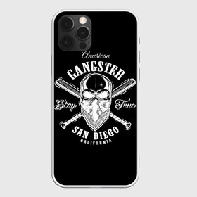 Чехол для iPhone 12 Pro Max с принтом American gangster , Силикон |  | Тематика изображения на принте: american | califor | gangster | san diego | америка | американский | банда | бандана | бандит | бейсбольные | биты | гангстер | графика | иллюстрация | калифорния | картинка | мода | надпись | платок | рисунок