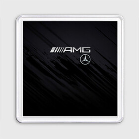 Магнит 55*55 с принтом Mercedes , Пластик | Размер: 65*65 мм; Размер печати: 55*55 мм | amg | mercedes | авто | автомобиль | иномарка | логотип | машина | мерседес | текстура