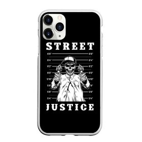 Чехол для iPhone 11 Pro Max матовый с принтом Street justice , Силикон |  | justice | s | skeleton | skull | street | банда | бандана | бандит | бейсболка | графика | иллюстрация | картинка | мода | надпись | оружие | пистолеты | платок | револьверы | рисунок | символ | скелет | справедливость