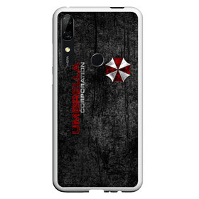 Чехол для Honor P Smart Z с принтом Umbrella corporation , Силикон | Область печати: задняя сторона чехла, без боковых панелей | Тематика изображения на принте: biohazard | evil | project alice | r.p.d | resident | амбрелла | вирус g | вирус т | грандж | зомби | зонт | йовович | клэр | леон | милла | обитель зла | умбрелла | элис