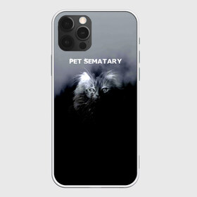 Чехол для iPhone 12 Pro Max с принтом Pet Sematary , Силикон |  | Тематика изображения на принте: louis creed | pet cemetery | pet sematary | stephen king | кладбище домашних животных | луис крид | стивен кинг | ужастик