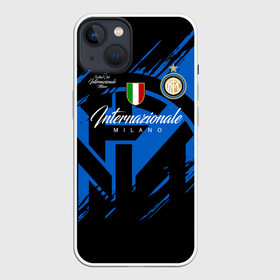 Чехол для iPhone 13 с принтом Интер Милан ,  |  | biscione | football club internazionale milano | inter | interista | internazionale | nerazzurri | змеи | интер | интер милан | интериста | интернационале | италия | серия а | форма | футбол | футболист | футбольная | футбольный клуб