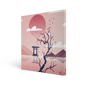 Холст квадратный с принтом Японский мотив , 100% ПВХ |  | Тематика изображения на принте: 23 | 8 | азия | вип | вишня | горы | дерево | дизайн | мода | небо | новинка | новый год | подарок | сакура | солнце | стритвир | топ | тренд | цветок | япония