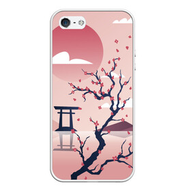 Чехол для iPhone 5/5S матовый с принтом Японский мотив , Силикон | Область печати: задняя сторона чехла, без боковых панелей | 23 | 8 | азия | вип | вишня | горы | дерево | дизайн | мода | небо | новинка | новый год | подарок | сакура | солнце | стритвир | топ | тренд | цветок | япония