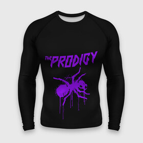 Мужской рашгард 3D с принтом The Prodigy ,  |  | 90 е | the prodigy | кит флинт | музыка | муравей | панк | рок | техно | электро