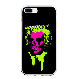 Чехол для iPhone 7Plus/8 Plus матовый с принтом The Prodigy , Силикон | Область печати: задняя сторона чехла, без боковых панелей | 90 е | the prodigy | кит флинт | музыка | панк | рок | техно | череп | электро