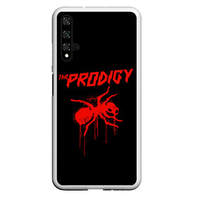 Чехол для Honor 20 с принтом The Prodigy , Силикон | Область печати: задняя сторона чехла, без боковых панелей | Тематика изображения на принте: 90 е | the prodigy | кит флинт | музыка | муравей | панк | рок | техно | электро