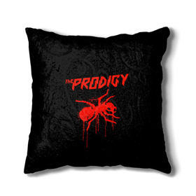 Подушка 3D с принтом The Prodigy , наволочка – 100% полиэстер, наполнитель – холлофайбер (легкий наполнитель, не вызывает аллергию). | состоит из подушки и наволочки. Наволочка на молнии, легко снимается для стирки | Тематика изображения на принте: 90 е | the prodigy | кит флинт | музыка | муравей | панк | рок | техно | электро