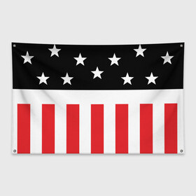 Флаг-баннер с принтом PRODIGY , 100% полиэстер | размер 67 х 109 см, плотность ткани — 95 г/м2; по краям флага есть четыре люверса для крепления | keith flint | prodigy | rave | кит чарльз флинт | продиджи | рейв | флаг сша | электроника