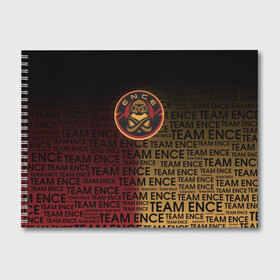 Альбом для рисования с принтом TEAM ENCE , 100% бумага
 | матовая бумага, плотность 200 мг. | ence | ence cs | ence cs go | ence esports | ence winstrike. | team ence