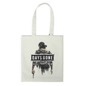 Сумка 3D повседневная с принтом Days Gone Poster , 100% полиэстер | Плотность: 200 г/м2; Размер: 34×35 см; Высота лямок: 30 см | 2019 | days gone | game | poster | ps4 | zombie | жизнь после | зомби | игра