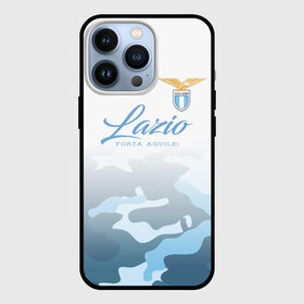 Чехол для iPhone 13 Pro с принтом Лацио ,  |  | Тематика изображения на принте: aquile | biancocelesti | societa sportiva lazio | ss lazio | бело голубые | италия | лацио | орлы | рим | серия а | форма | футбол | футболист | футбольная | футбольный клуб