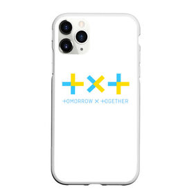 Чехол для iPhone 11 Pro матовый с принтом TOMORROW X TOGETHER TXT , Силикон |  | Тематика изображения на принте: bighit | blackpink | bts | girls’ generation | got7 | k pop | kpop | super junior | tomorrow x together | txt | к поп | кейпоп | корейская группа | корейская музыка