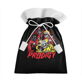 Подарочный 3D мешок с принтом The Prodigy , 100% полиэстер | Размер: 29*39 см | prodigy | the | бигбит | брейкбит | дарование | кит флинт | максим реалити | продиджи | синтипанк | техно | чудо