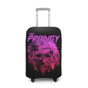 Чехол для чемодана 3D с принтом The Prodigy , 86% полиэфир, 14% спандекс | двустороннее нанесение принта, прорези для ручек и колес | 