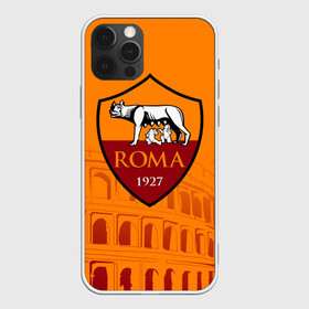 Чехол для iPhone 12 Pro Max с принтом Рома , Силикон |  | as roma | giallorossi | lupi | roma | romanista | волки | жёлто красные | италия | рома | серия а | форма | футбол | футболист | футбольная | футбольный клуб