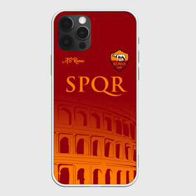 Чехол для iPhone 12 Pro Max с принтом Рома , Силикон |  | as roma | giallorossi | lupi | roma | romanista | волки | жёлто красные | италия | рома | серия а | форма | футбол | футболист | футбольная | футбольный клуб