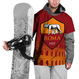 Накидка на куртку 3D с принтом Рома , 100% полиэстер |  | as roma | giallorossi | lupi | roma | romanista | волки | жёлто красные | италия | рома | серия а | форма | футбол | футболист | футбольная | футбольный клуб