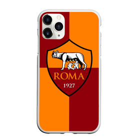 Чехол для iPhone 11 Pro матовый с принтом Рома , Силикон |  | as roma | giallorossi | lupi | roma | romanista | волки | жёлто красные | италия | рома | серия а | форма | футбол | футболист | футбольная | футбольный клуб