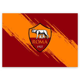 Поздравительная открытка с принтом Рома , 100% бумага | плотность бумаги 280 г/м2, матовая, на обратной стороне линовка и место для марки
 | as roma | giallorossi | lupi | roma | romanista | волки | жёлто красные | италия | рома | серия а | форма | футбол | футболист | футбольная | футбольный клуб