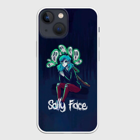 Чехол для iPhone 13 mini с принтом Sally Face ,  |  | blue | diane | face | fisher | gizmo | henry | johnson | killer | larry | sally | генри | гизмо | джонсон | диана | ларри | лицо | салли | фейс | фишер