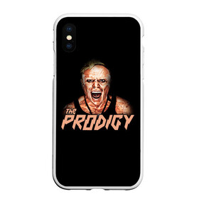 Чехол для iPhone XS Max матовый с принтом The Prodigy , Силикон | Область печати: задняя сторона чехла, без боковых панелей | prodigy | the | бигбит | брейкбит | дарование | кит флинт | максим реалити | продиджи | синтипанк | техно | чудо