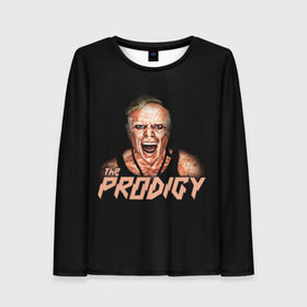 Женский лонгслив 3D с принтом The Prodigy , 100% полиэстер | длинные рукава, круглый вырез горловины, полуприлегающий силуэт | prodigy | the | бигбит | брейкбит | дарование | кит флинт | максим реалити | продиджи | синтипанк | техно | чудо