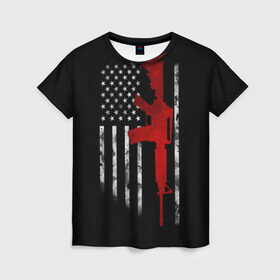 Женская футболка 3D с принтом American Patriot , 100% полиэфир ( синтетическое хлопкоподобное полотно) | прямой крой, круглый вырез горловины, длина до линии бедер | Тематика изображения на принте: america | canada | city | donald | fortnite | la | lil | los angeles | moskow | msc | new york | ny | peep | pubg | russia | supreme | trasher | trupm | usa | америка | канада | лос анджелес | нью йорк