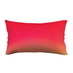 Подушка 3D антистресс с принтом Оранжевый градиент , наволочка — 100% полиэстер, наполнитель — вспененный полистирол | состоит из подушки и наволочки на молнии | 